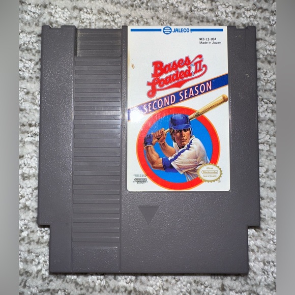 Nintendo Video Games & Consoles Jaleco Bases Loaded Nintendo Game